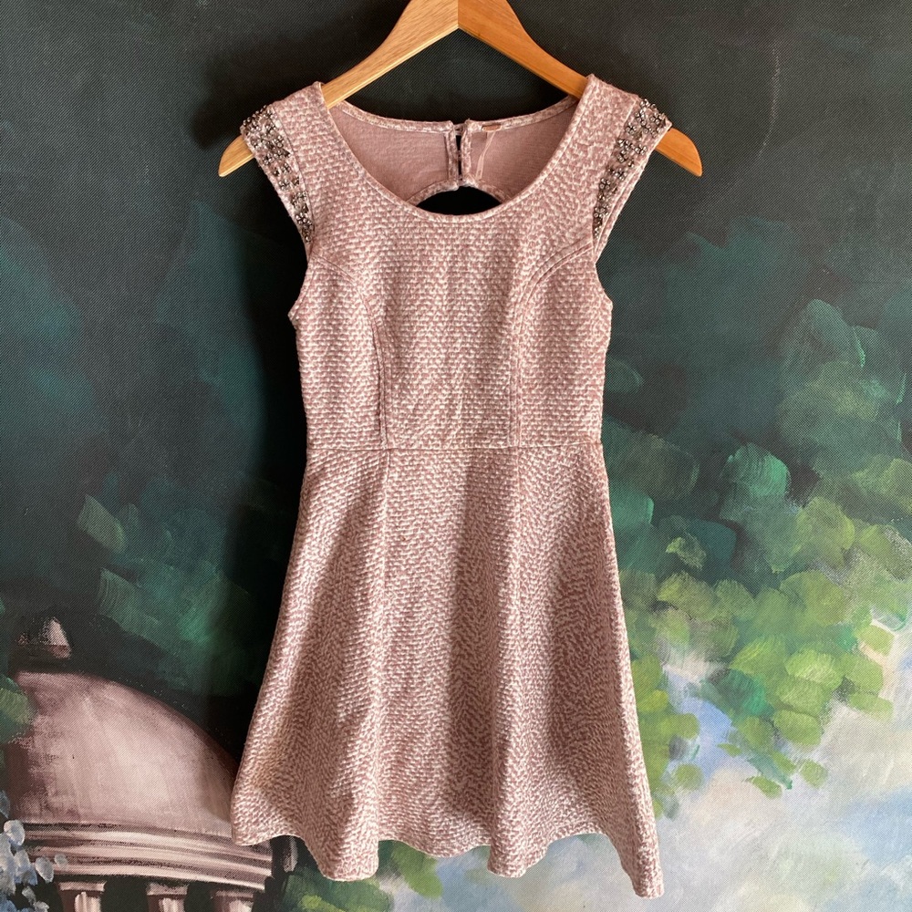 Free people skater dress with rhinestones XS
